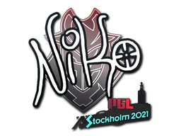 Item Sticker | NiKo | Stockholm 2021