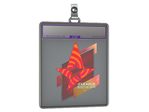 Item Sticker Slab | Astralis (Holo) | Boston 2018