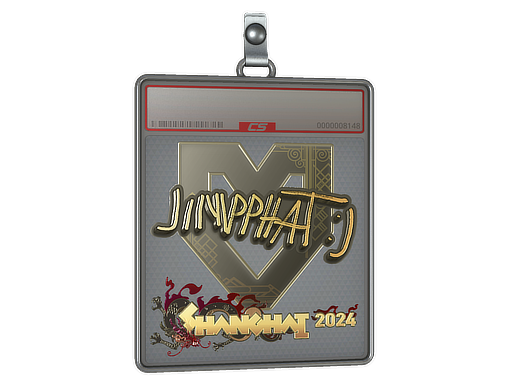 Item Sticker Slab | Jimpphat (Gold) | Shanghai 2024