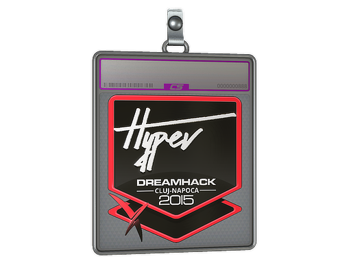 Item Sticker Slab | Hyper (Foil) | Cluj-Napoca 2015
