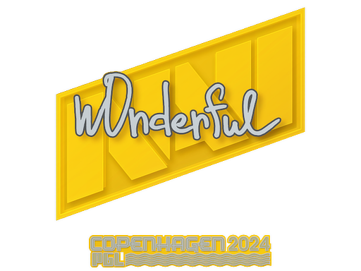 Item Sticker | w0nderful | Copenhagen 2024