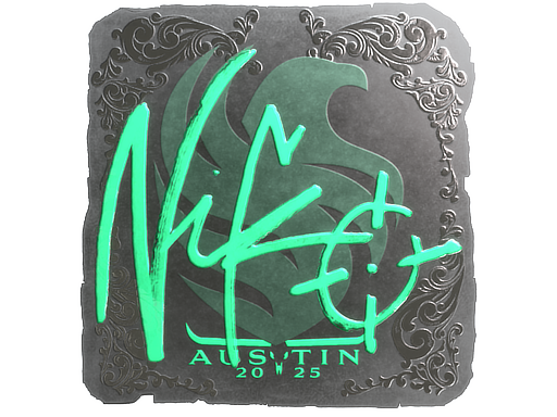 Item Sticker | NiKo (Foil) | Austin 2025