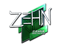 Item Sticker | zehN (Foil) | Boston 2018