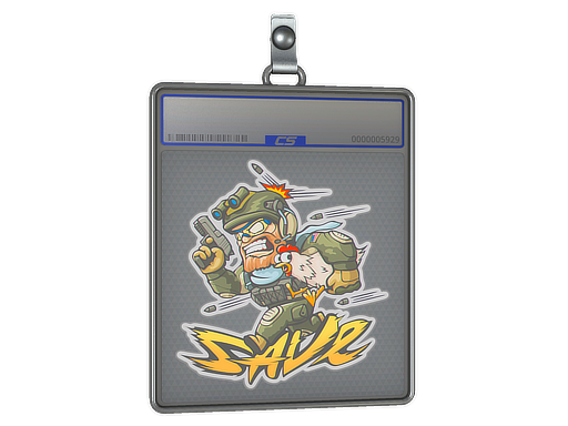 Item Sticker Slab | Save Me