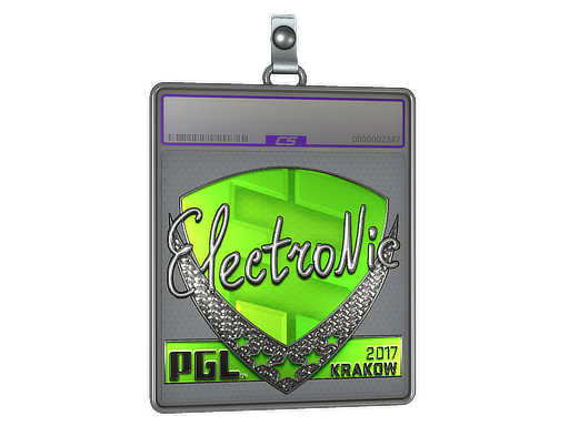 Item Sticker Slab | electronic (Foil) | Krakow 2017