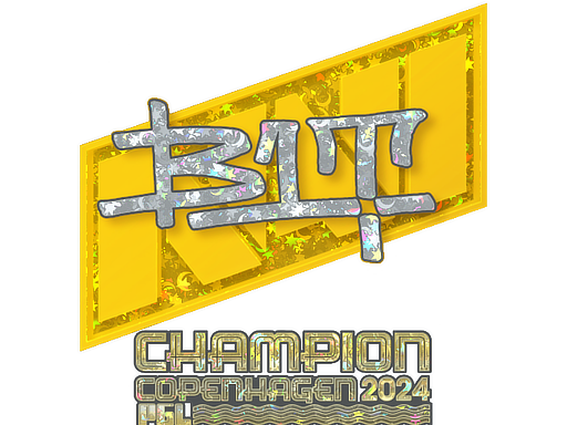 Item Sticker | b1t (Glitter, Champion) | Copenhagen 2024