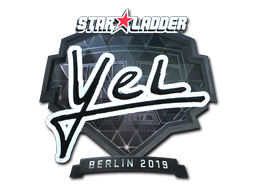 Item Sticker | yel (Foil) | Berlin 2019