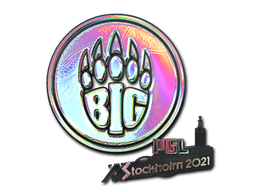 Item Sticker | BIG (Holo) | Stockholm 2021