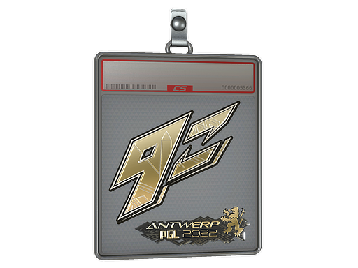 Item Sticker Slab | 9z Team (Gold) | Antwerp 2022