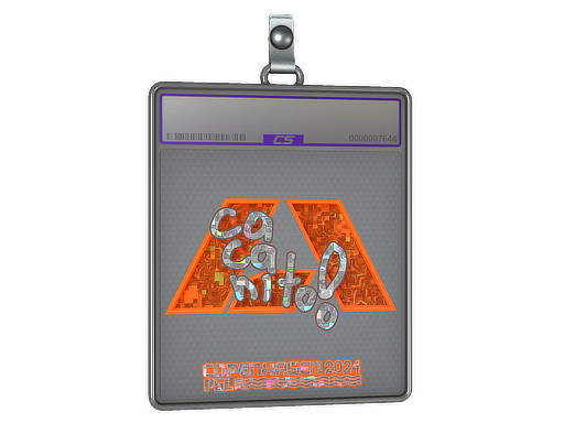 Item Sticker Slab | CacaNito (Glitter) | Copenhagen 2024