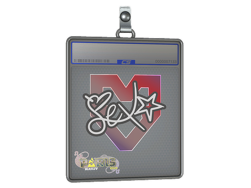 Item Sticker Slab | dexter | Paris 2023