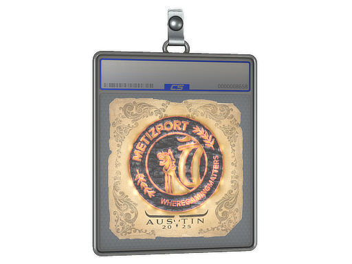 Item Sticker Slab | Metizport | Austin 2025