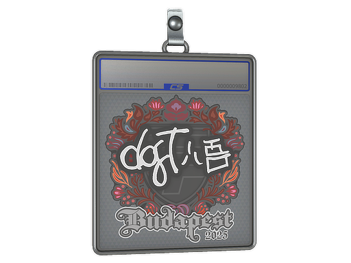 Item Sticker Slab | dgt | Budapest 2025