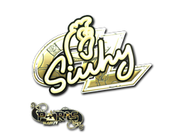 Item Sticker | siuhy (Gold) | Paris 2023