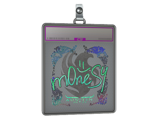 Item Sticker Slab | m0NESY (Holo) | Austin 2025