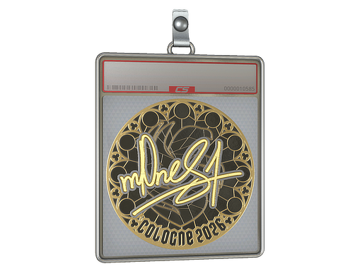 Item Sticker Slab | m0NESY (Gold) | Cologne 2026