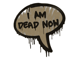 Item Sealed Graffiti | Dead Now (Dust Brown)