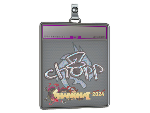 Item Sticker Slab | chopper (Holo) | Shanghai 2024