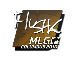 Item Sticker | flusha | MLG Columbus 2016