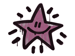 Item Graffiti | Shining Star (Princess Pink)