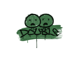 Item Sealed Graffiti | Double (Jungle Green)