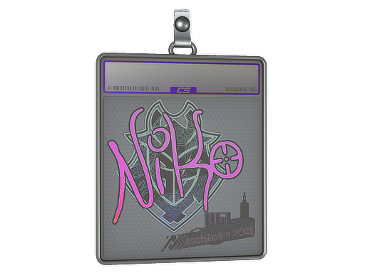 Item Sticker Slab | NiKo (Holo) | Stockholm 2021