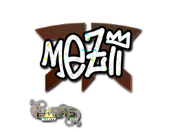 Item Sticker | mezii (Glitter) | Paris 2023