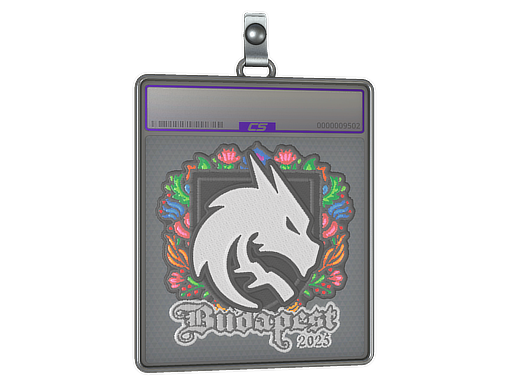 Item Sticker Slab | Team Spirit (Embroidered) | Budapest 2025