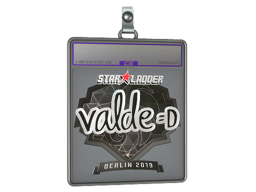 Item Sticker Slab | v4lde (Foil) | Berlin 2019