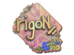 Item Sticker | rigoN (Holo) | Rio 2022