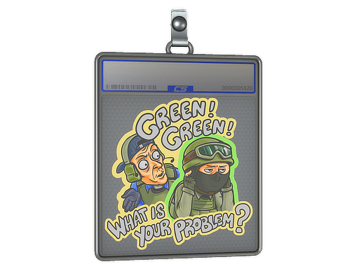 Item Sticker Slab | Green's Problem