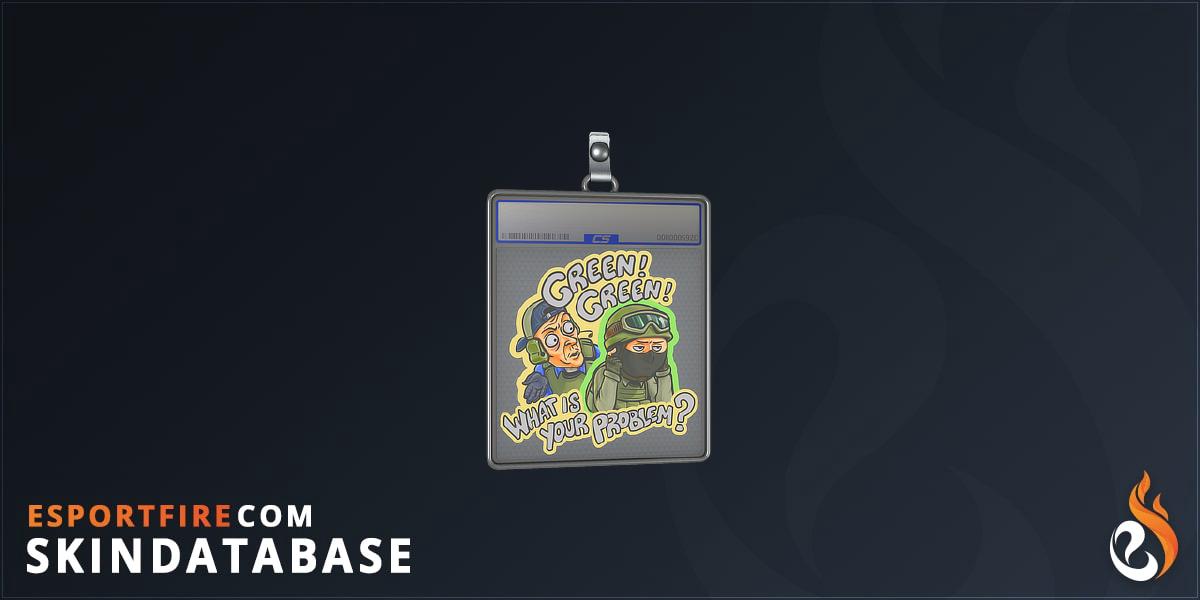 Sticker Slab | Green's Problem - EsportFire.com