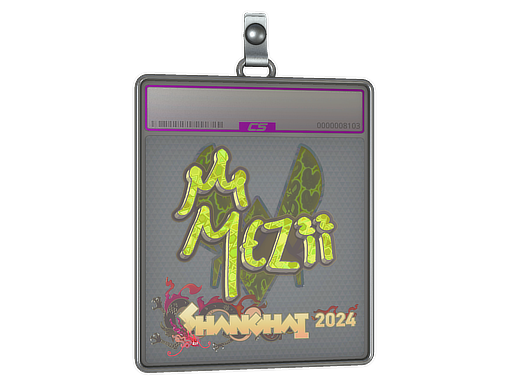 Item Sticker Slab | mezii (Holo) | Shanghai 2024