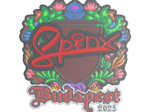 Item Sticker | Spinx (Embroidered) | Budapest 2025