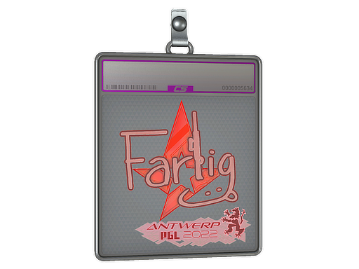 Item Sticker Slab | Farlig (Holo) | Antwerp 2022