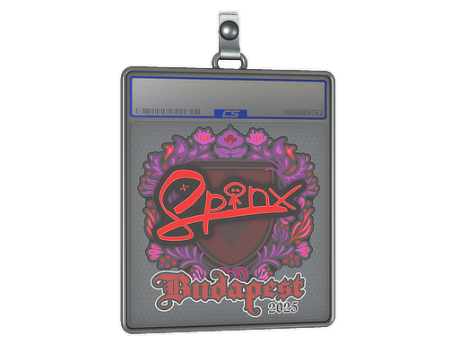 Item Sticker Slab | Spinx | Budapest 2025