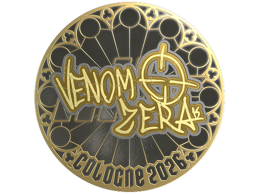 Item Sticker | venomzera (Gold) | Cologne 2026