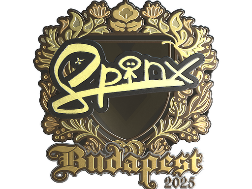 Item Sticker | Spinx (Gold) | Budapest 2025