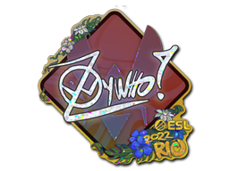 Item Sticker | ZywOo (Glitter) | Rio 2022
