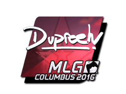 Item Sticker | dupreeh (Foil) | MLG Columbus 2016
