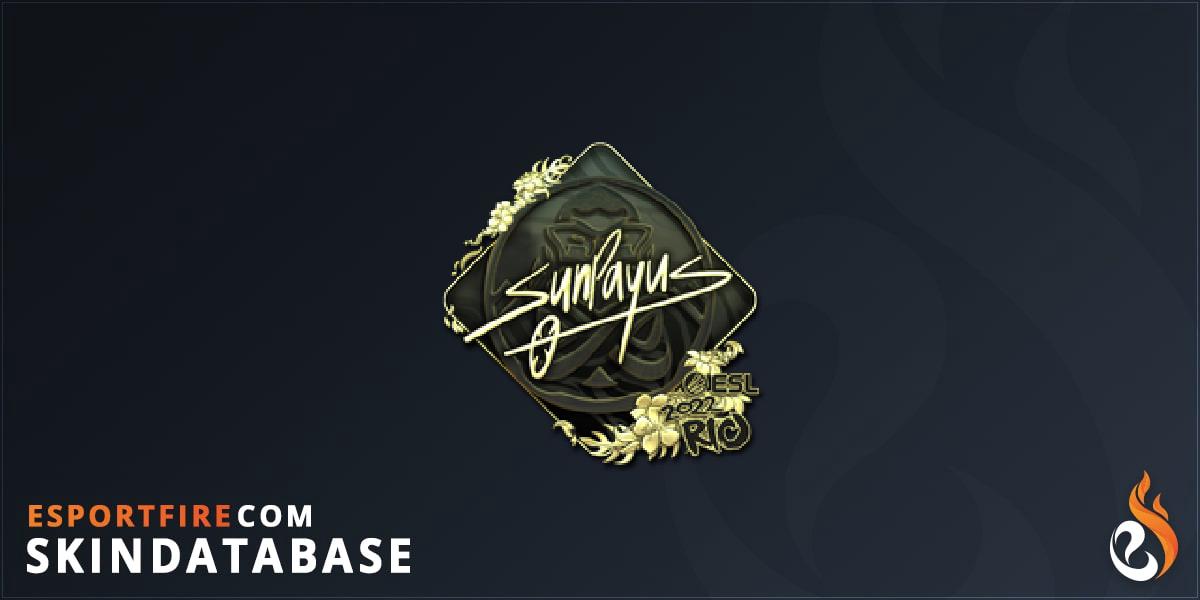 Sticker | SunPayus (Gold) | Rio 2022 - EsportFire.com