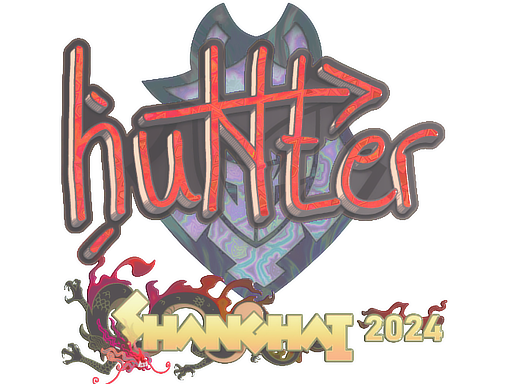 Item Sticker | huNter- (Holo) | Shanghai 2024