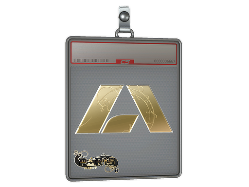 Item Sticker Slab | Apeks (Gold) | Paris 2023