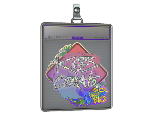 Item Sticker Slab | KSCERATO (Glitter) | Rio 2022
