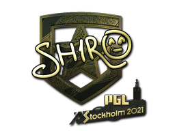 Item Sticker | sh1ro (Gold) | Stockholm 2021