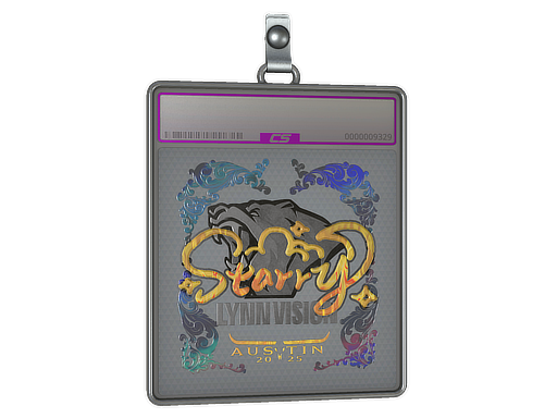 Item Sticker Slab | Starry (Holo) | Austin 2025