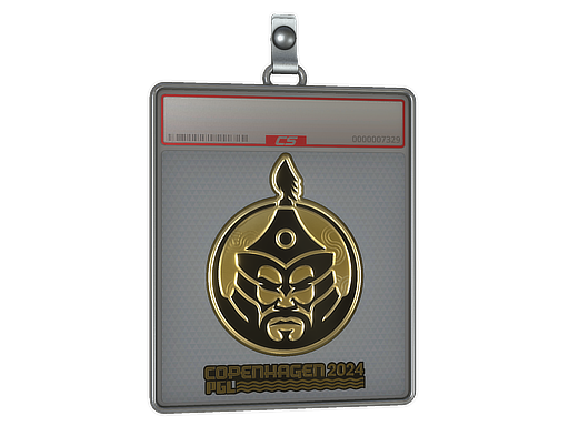 Item Sticker Slab | The MongolZ (Gold) | Copenhagen 2024
