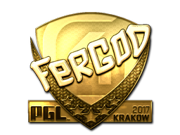 Item Sticker | fer (Gold) | Krakow 2017