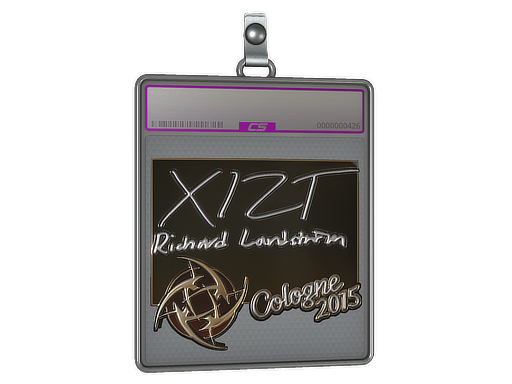 Item Sticker Slab | Xizt (Foil) | Cologne 2015