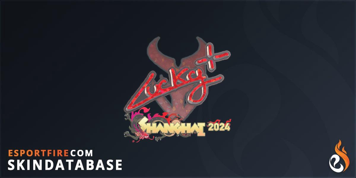 Sticker | Lucky (Glitter) | Shanghai 2024 - EsportFire.com
